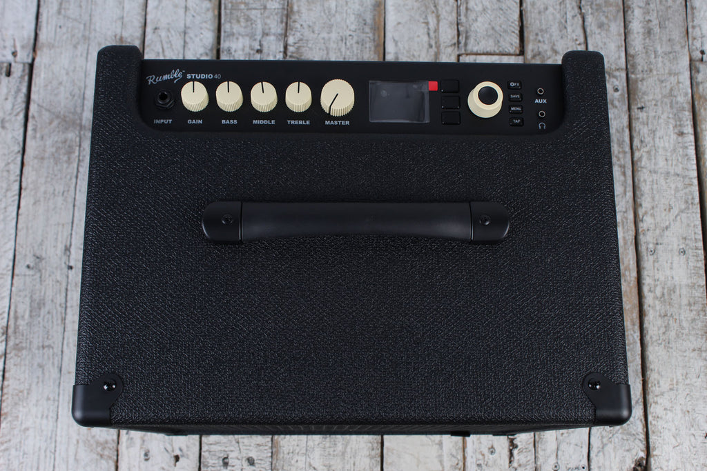 Fender Rumble Studio 40 Electric Bass Guitar Amplifier 40 Watt 1 x 10 Combo Amp