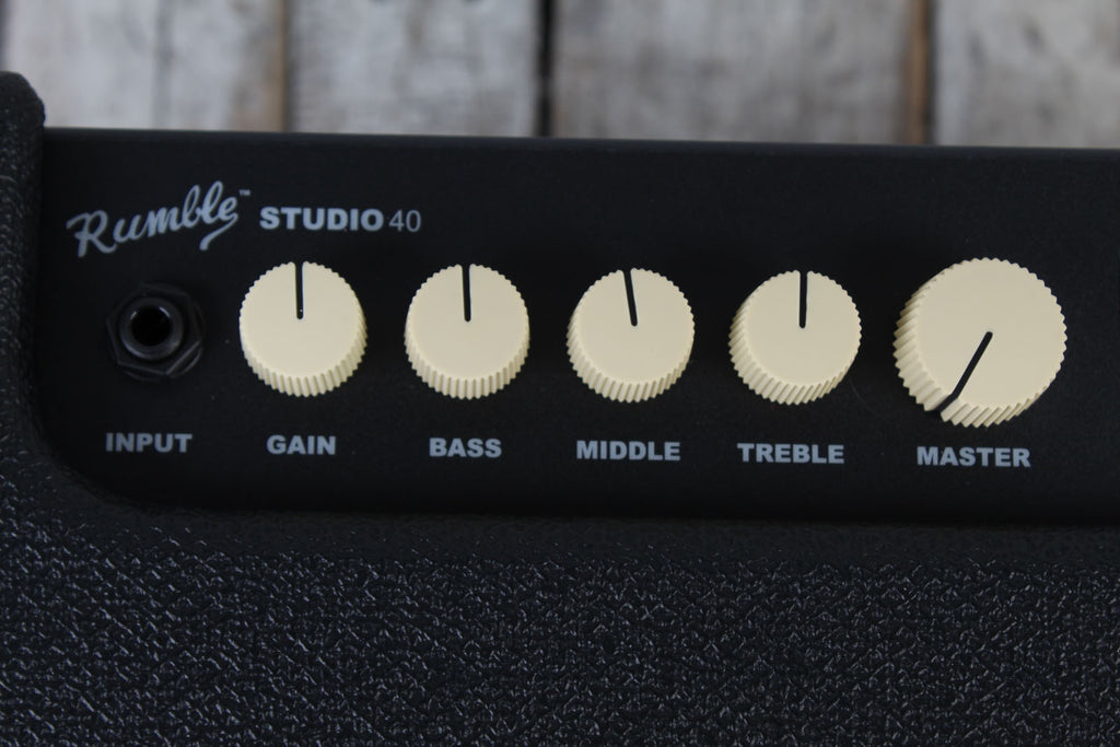 Fender Rumble Studio 40 Electric Bass Guitar Amplifier 40 Watt 1 x 10 Combo Amp