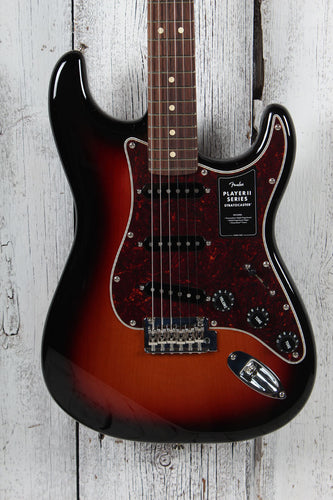 Fender Player II Stratocaster Solid Body Electric Guitar 3 Color Sunburst Finish