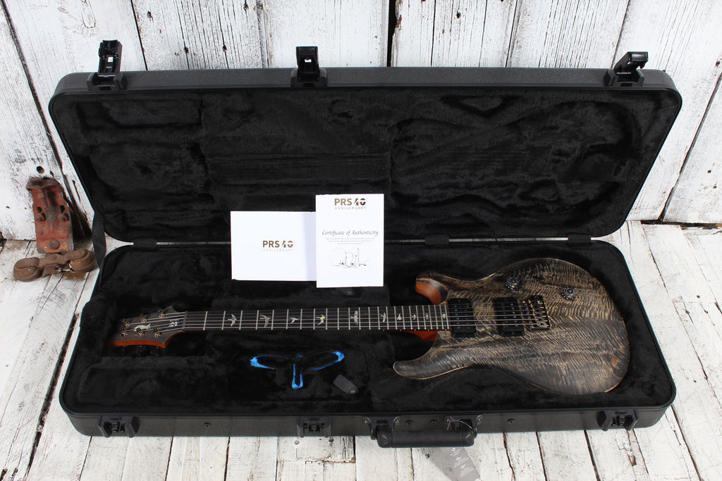 PRS 40th Anniversary Custom 24 Satin Limited Edition Electric Guitar with Case