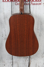 Martin D-X2E Mahogany Dreadnought Acoustic Electric Guitar with Gig Bag