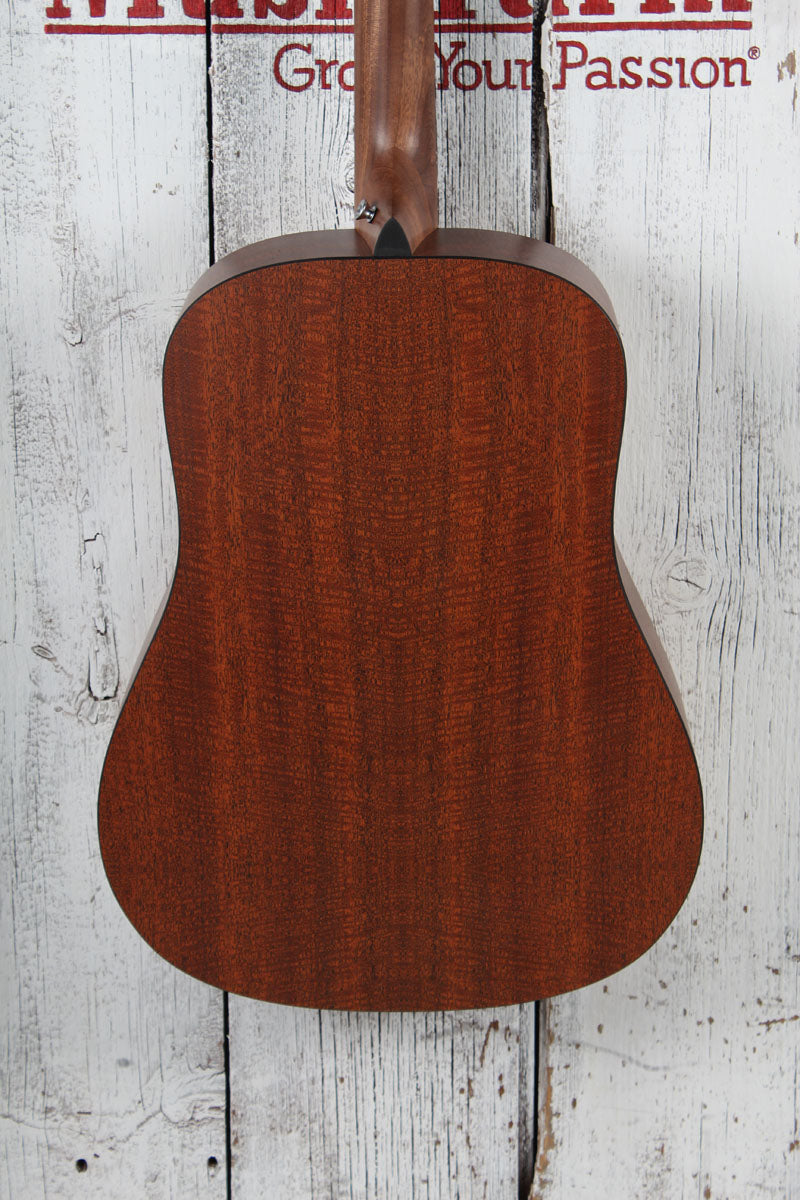 Martin D-X2E Mahogany Dreadnought Acoustic Electric Guitar with Gig Bag