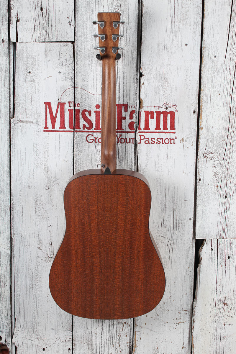 Martin D-X2E Mahogany Dreadnought Acoustic Electric Guitar with Gig Bag