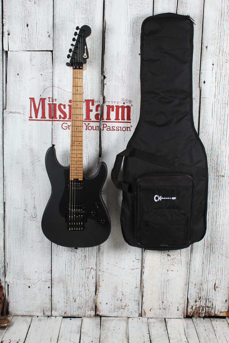 Charvel Pro-Mod Plus So-Cal Style 1 HH FR CM Electric Guitar with Gig Bag