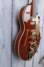 Load image into Gallery viewer, Gretsch Electromatic LTD Flame Okoume Broadkaster Jr Single Cut Electric Guitar