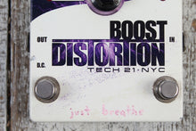 Load image into Gallery viewer, Tech 21 Boost Distortion Pedal Electric Guitar Boost / Distortion Effects Pedal