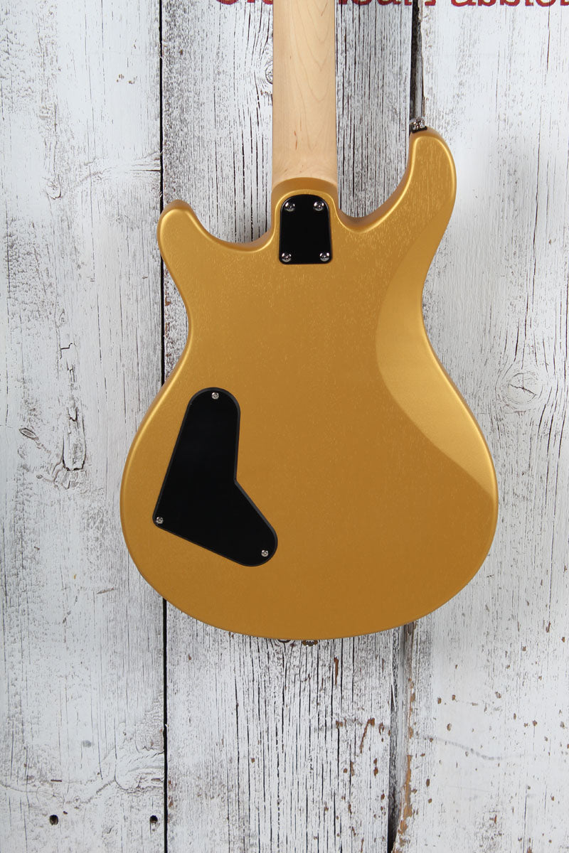PRS SE CE 24 Standard Stoptail Satin Electric Guitar Metallic Gold with Gig Bag