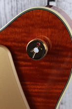 Load image into Gallery viewer, Gretsch Electromatic LTD Flame Okoume Broadkaster Electric Guitar Roundup Orange