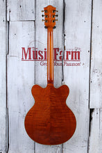 Load image into Gallery viewer, Gretsch Electromatic LTD Flame Okoume Broadkaster Electric Guitar Roundup Orange