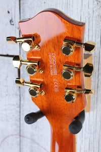 Gretsch Electromatic LTD Flame Okoume Broadkaster Electric Guitar Roundup Orange
