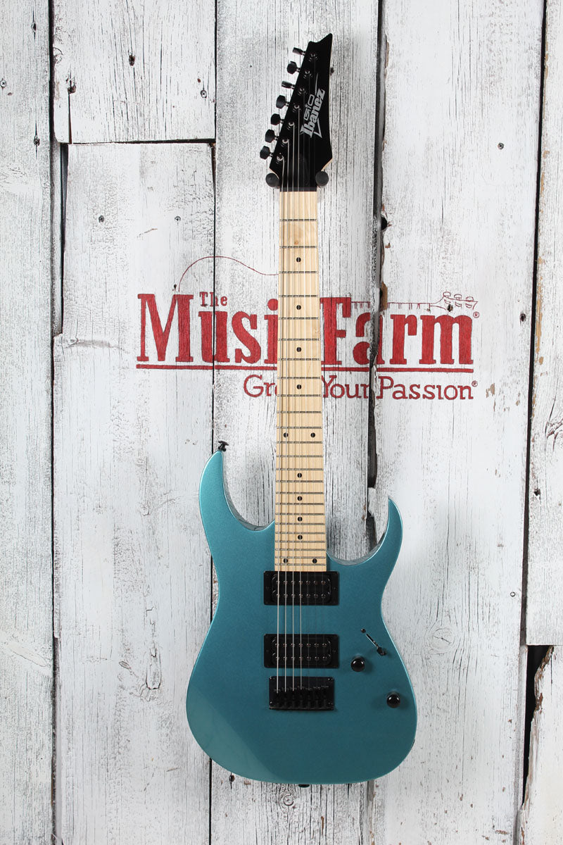 Ibanez RG Series Gio GRG7221 7 String Electric Guitar Metallic Light Blue