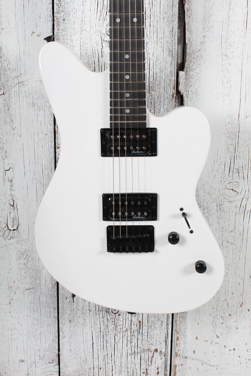 Jackson JS Series Surfcaster JS22 HT Electric Guitar Snow White Finish