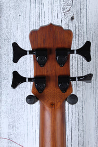 Luna Bari-Bass Koa 4 String Bari Bass Acoustic Electric Ukulele with Gig Bag