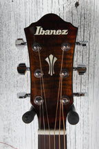 Ibanez AEG70 Left Handed Acoustic Electric Guitar Flame Maple Top Tiger Burst