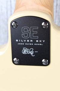 PRS SE Silver Sky John Mayer Signature Electric Guitar Moon White w Gig Bag