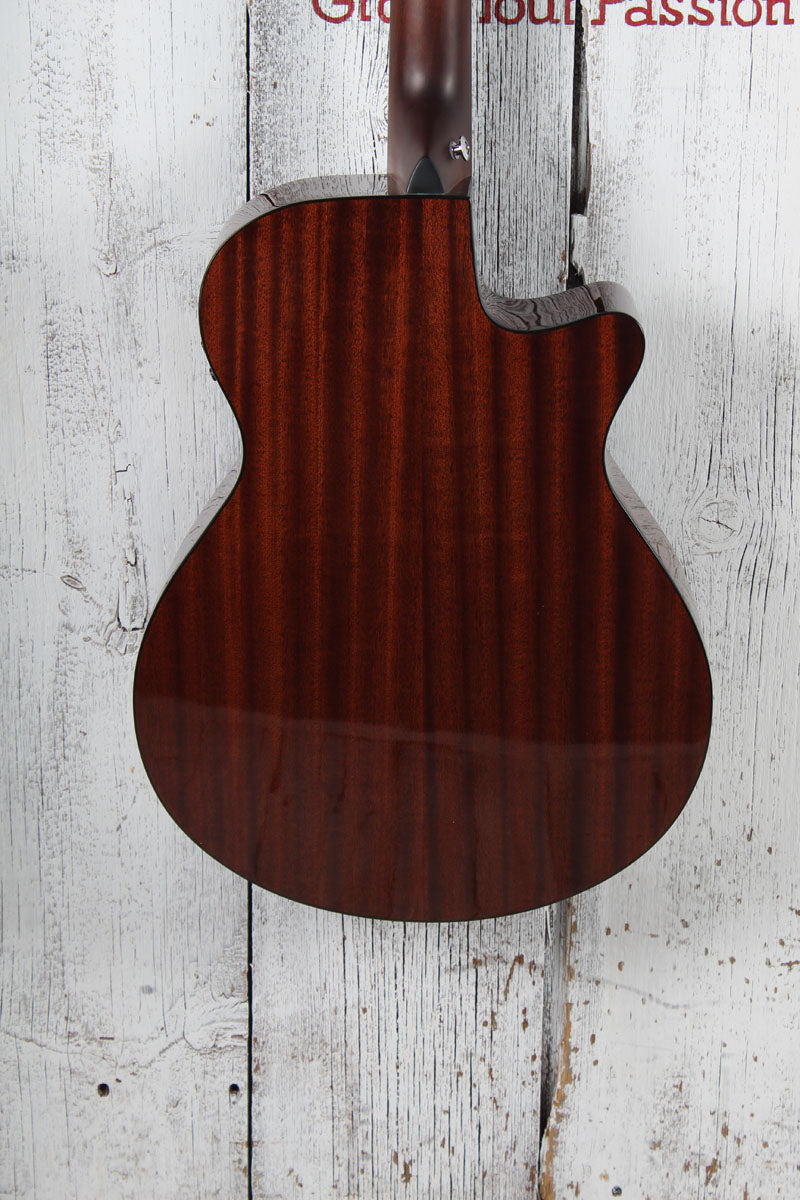 Ibanez AEG70 Left Handed Acoustic Electric Guitar Flame Maple Top Tiger Burst