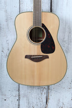Load image into Gallery viewer, Yamaha FG820 Dreadnought Acoustic Guitar Solid Spruce Top Natural Gloss Finish