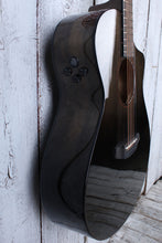 Load image into Gallery viewer, Breedlove Artista Pro Concert Black Dawn CE Acoustic Electric Guitar with Case