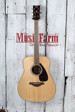 Load image into Gallery viewer, Yamaha FG820 Dreadnought Acoustic Guitar Solid Spruce Top Natural Gloss Finish