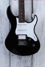Load image into Gallery viewer, Yamaha PAC112V Double Cut Solid Body Electric Guitar Black Finish
