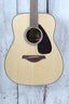 Yamaha FG820 Dreadnought Acoustic Guitar Solid Spruce Top Natural Gloss Finish