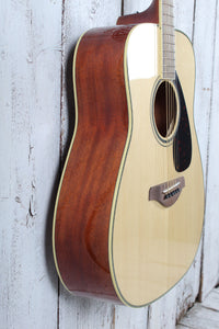 Yamaha FG820 Dreadnought Acoustic Guitar Solid Spruce Top Natural Gloss Finish