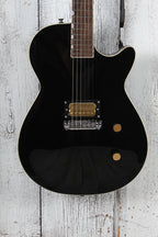 Gretsch Streamliner Jet 1 Pickup Electric Guitar Jet Black Finish
