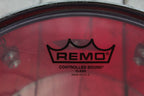 Ludwig Vintage 1970s Vistalite Tom Drum Red Vistalite Acrylic 12 Inch Tom Drum