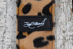 Fender Joe Strummer Guitar Strap Faux Leopard Print Animal Fur