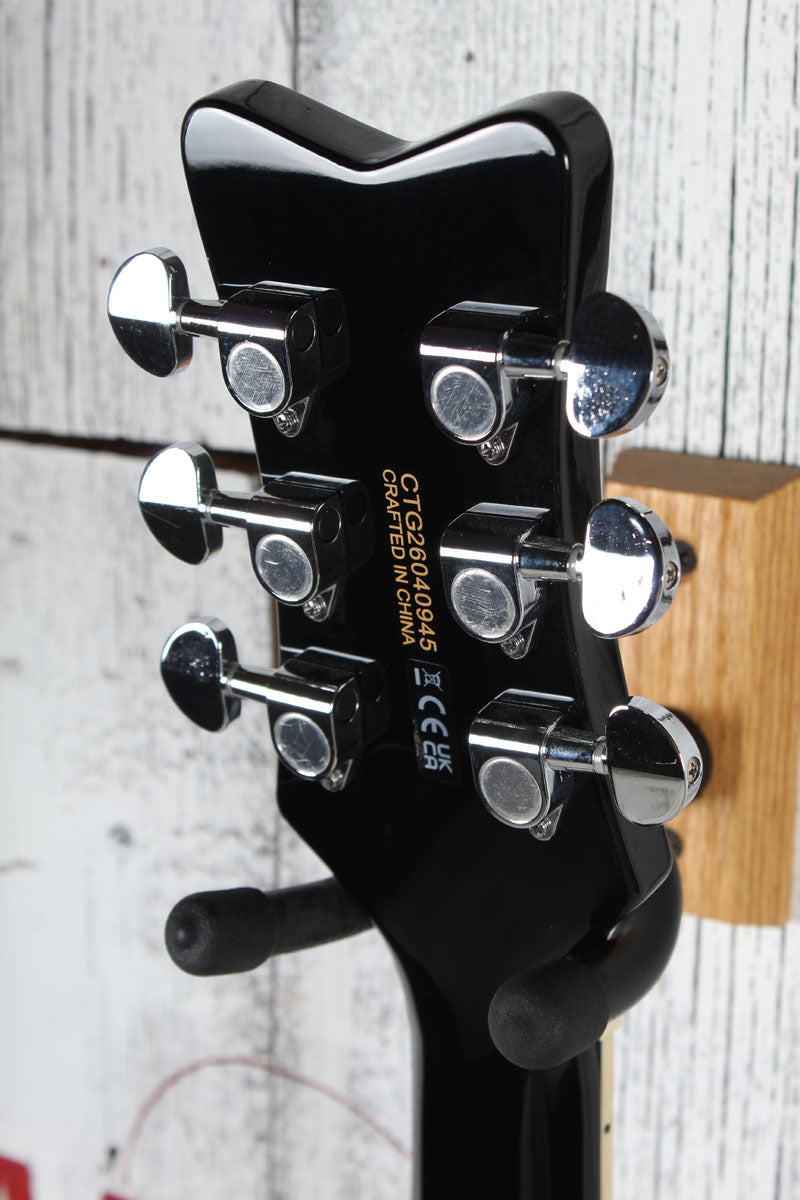 Gretsch Streamliner Jet 1 Pickup Electric Guitar Jet Black Finish