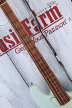 Fender Player Plus Jazz Bass 4 String Electric Bass Guitar Belair Blue w Gig Bag
