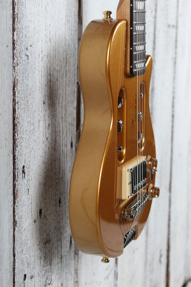 Traveler Guitar Escape EG-1 Electric Guitar Vintage Gold with Gig Bag