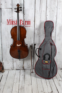 Stentor Student II Cello 1/2 Size Cello with Gig Bag and Bow