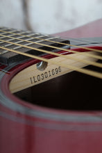 Load image into Gallery viewer, Yamaha FSX800C Concert Cutaway Acoustic Electric Guitar Solid Spruce Ruby Red