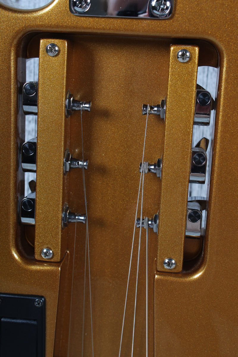 Traveler Guitar Escape EG-1 Electric Guitar Vintage Gold with Gig Bag