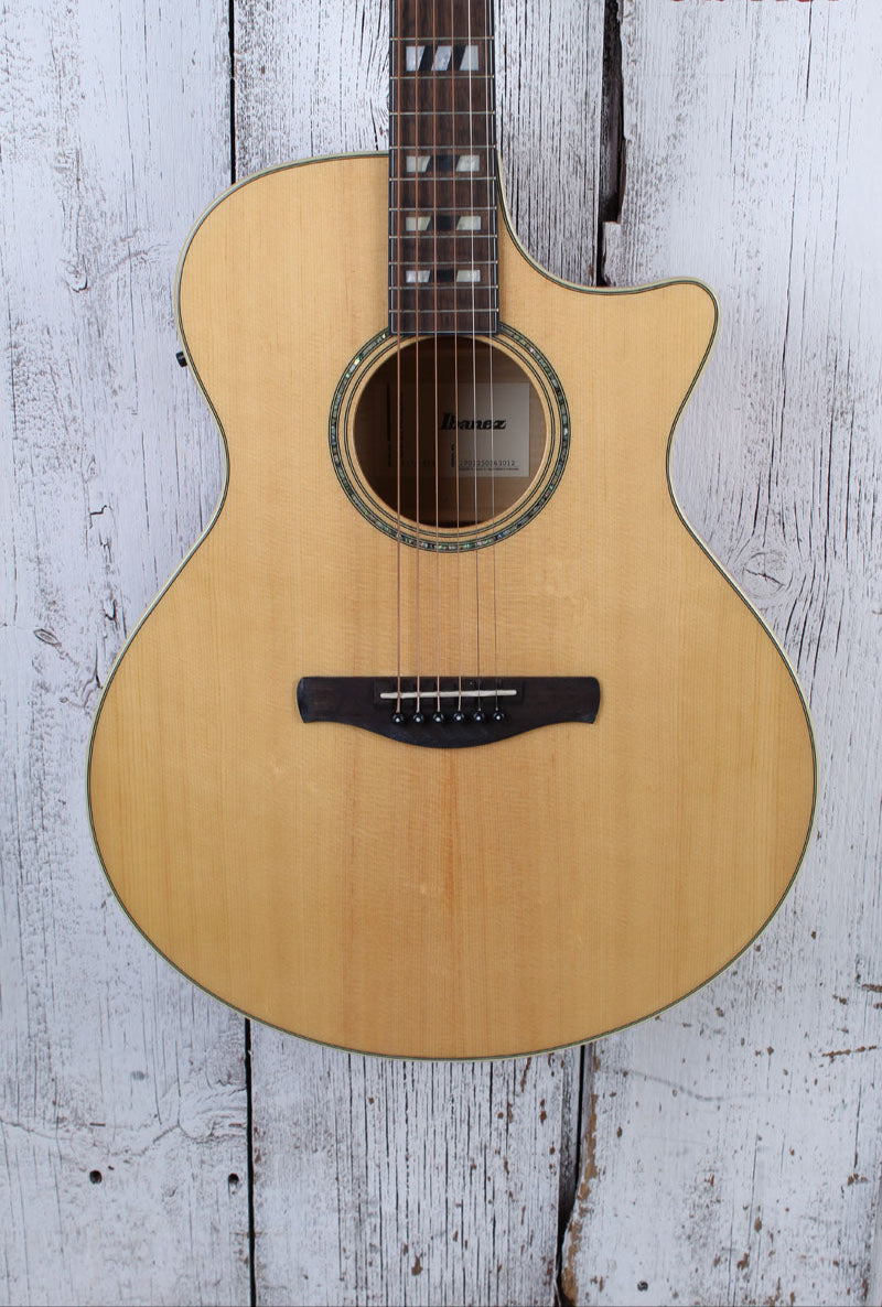 Ibanez AE170NTR Acoustic Electric Guitar Solid Spruce Top Natural High Gloss