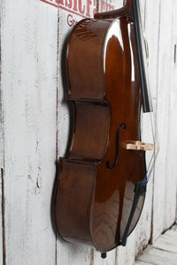 Stentor Student II Cello 1/2 Size Cello with Gig Bag and Bow
