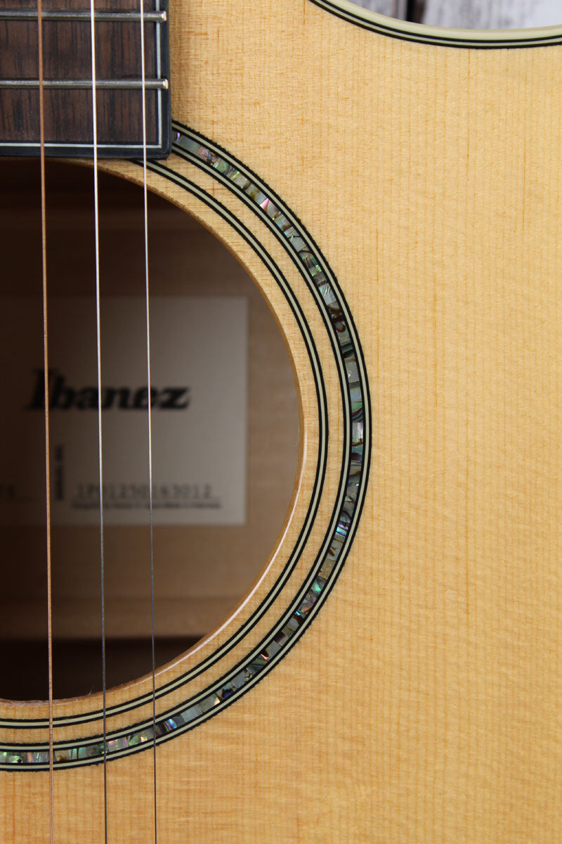 Ibanez AE170NTR Acoustic Electric Guitar Solid Spruce Top Natural High Gloss