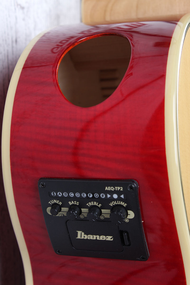 Ibanez AE170NTR Acoustic Electric Guitar Solid Spruce Top Natural High Gloss