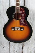 Epiphone J-200 Super Jumbo Acoustic Electric Guitar Aged Vintage Sunburst Gloss