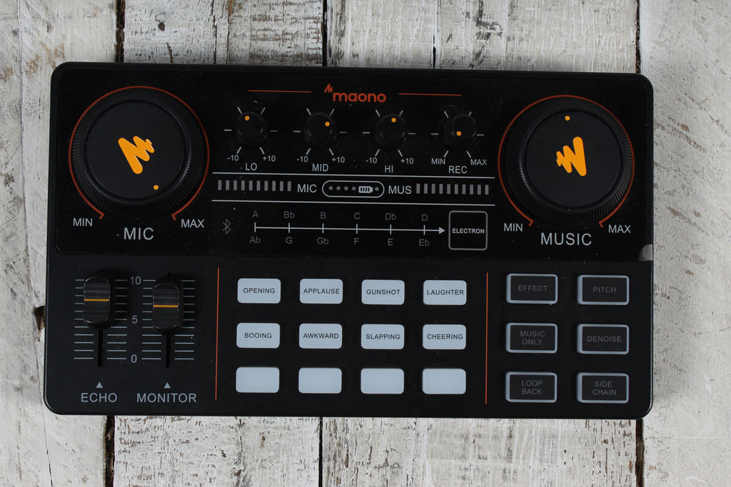 MAONO MaonoCaster Lite AU-AM200-S1 All in One Podcast Mixer Production Studio