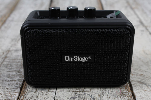 On-Stage Travel Guitar Amplifier with Rechargeable Battery