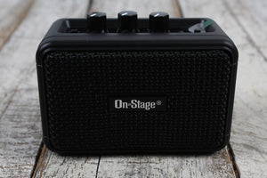 On-Stage Travel Guitar Amplifier with Rechargeable Battery