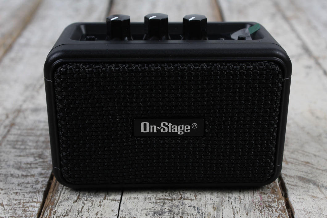 On-Stage Travel Guitar Amplifier with Rechargeable Battery
