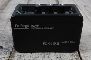 On-Stage Travel Guitar Amplifier with Rechargeable Battery