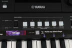 Yamaha PSR-E483 61 Key Portable Keyboard with Power Supply and Music Rest
