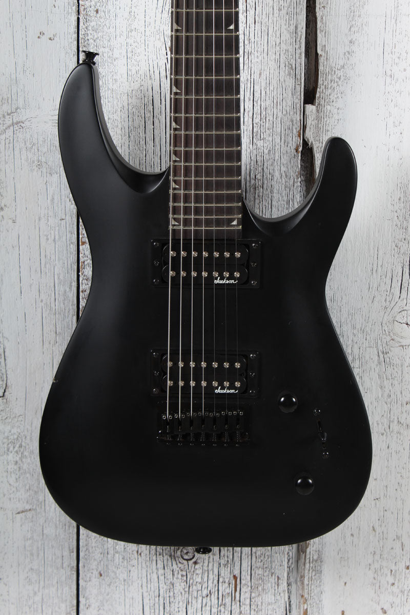 Jackson JS Series JS22-7 Dinky Arch Top 7 String Electric Guitar Satin Black