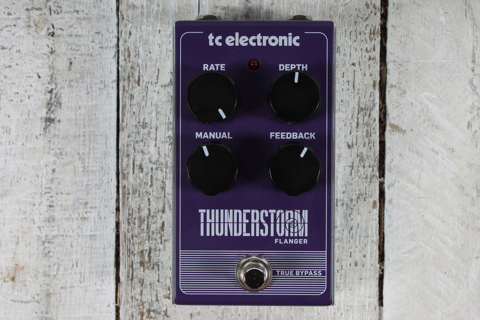 TC Electronic Thunderstorm Flanger Pedal Electric Guitar Flanger Effects Pedal