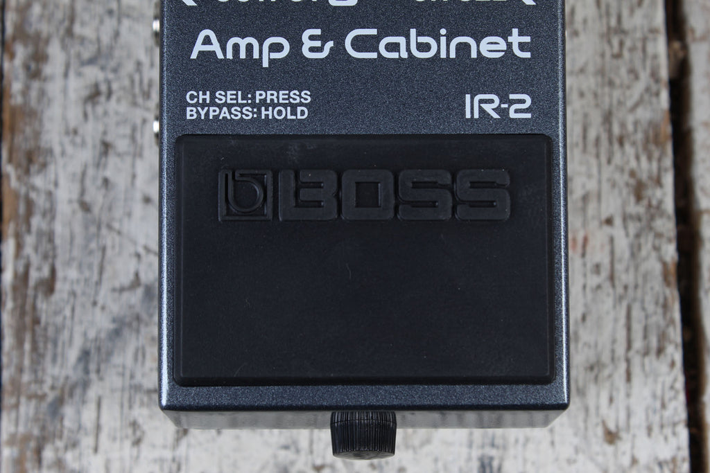 Boss IR-2 Amp & IR Cabinet Pedal Amplifier Simulator Guitar Effects Pedal