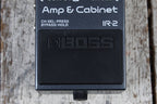 Boss IR-2 Amp & IR Cabinet Pedal Amplifier Simulator Guitar Effects Pedal
